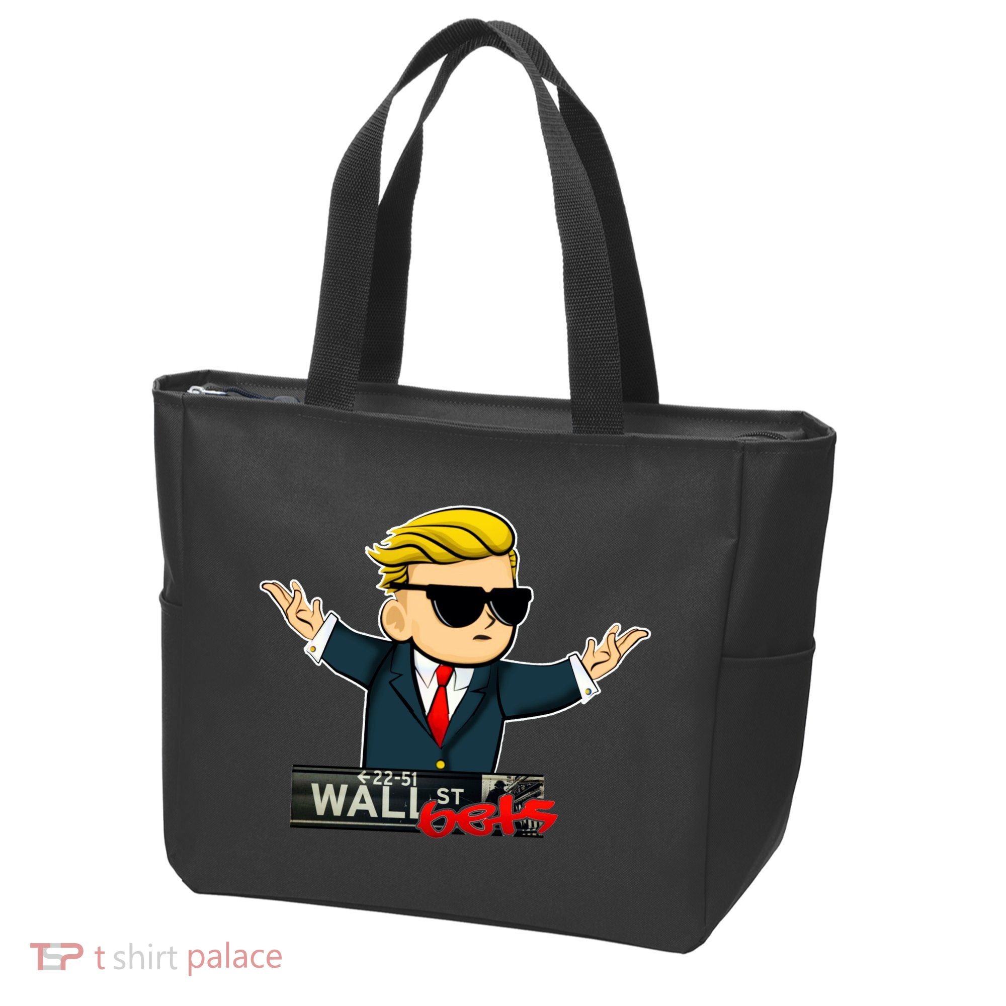 Wall Street Bets Guy Investing Stocks Tote Bag