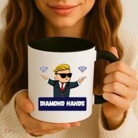 Wall Street Diamond Hands Coffee Mug thumb 3