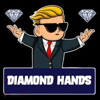 Wall Street Diamond Hands Ornament thumb 1