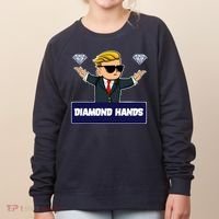 Wall Street Diamond Hands Women's Sweatshirt thumb 0