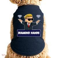 Wall Street Diamond Hands Doggie Tank thumb 0