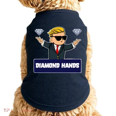 Wall Street Diamond Hands Doggie Tank
