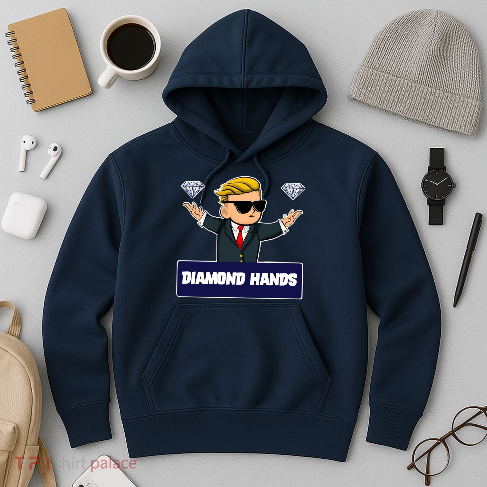 Wall Street Diamond Hands Hoodie