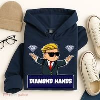 Wall Street Diamond Hands Hoodie thumb 4