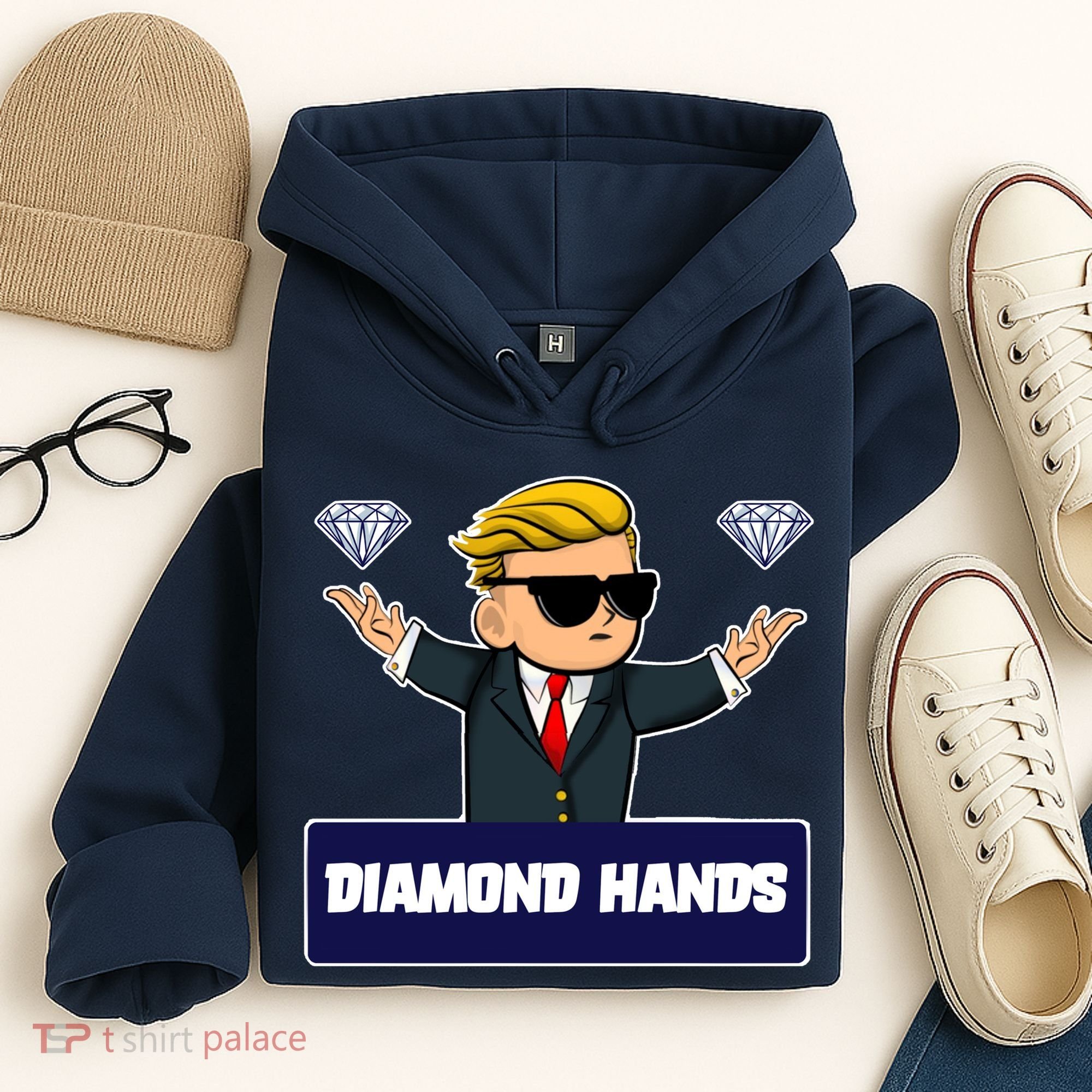 Wall Street Diamond Hands Hoodie