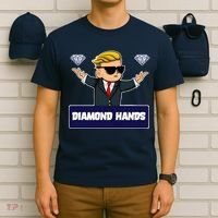Wall Street Diamond Hands T-Shirt thumb 6