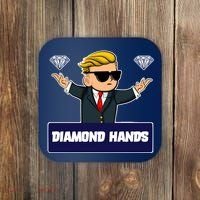Wall Street Diamond Hands Coaster thumb 0