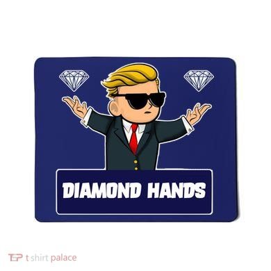 Wall Street Diamond Hands Mousepad