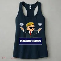 Wall Street Diamond Hands Women's Tank Top thumb 3
