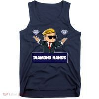 Wall Street Diamond Hands Tank Top thumb 0