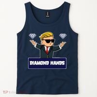 Wall Street Diamond Hands Tank Top thumb 2