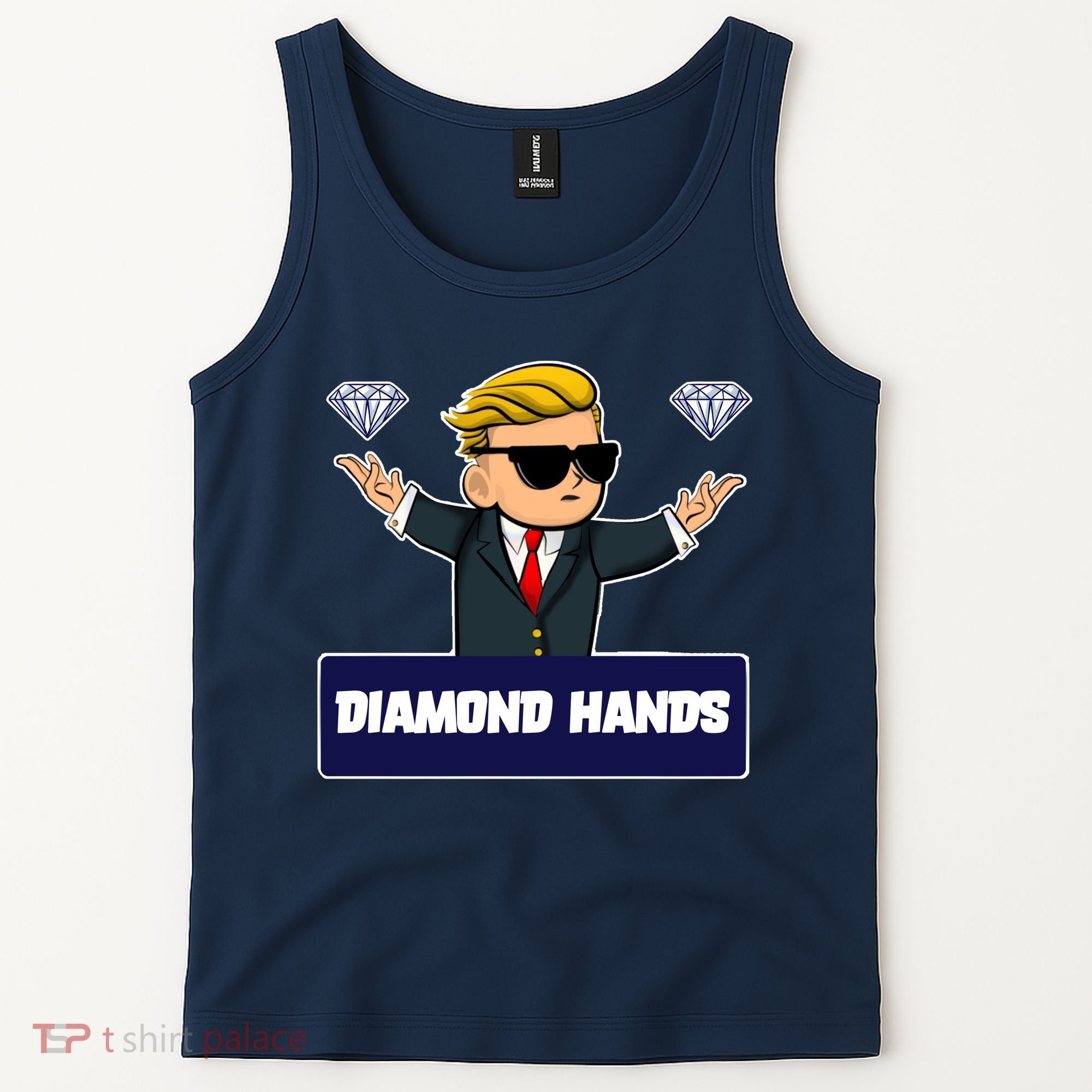 Wall Street Diamond Hands Tank Top