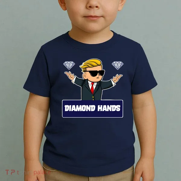 Wall Street Diamond Hands Toddler T-Shirt