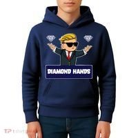 Wall Street Diamond Hands Kids Hoodie thumb 4