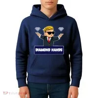 Wall Street Diamond Hands Kids Hoodie thumb 4
