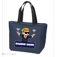 Wall Street Diamond Hands Tote Bag thumb 3