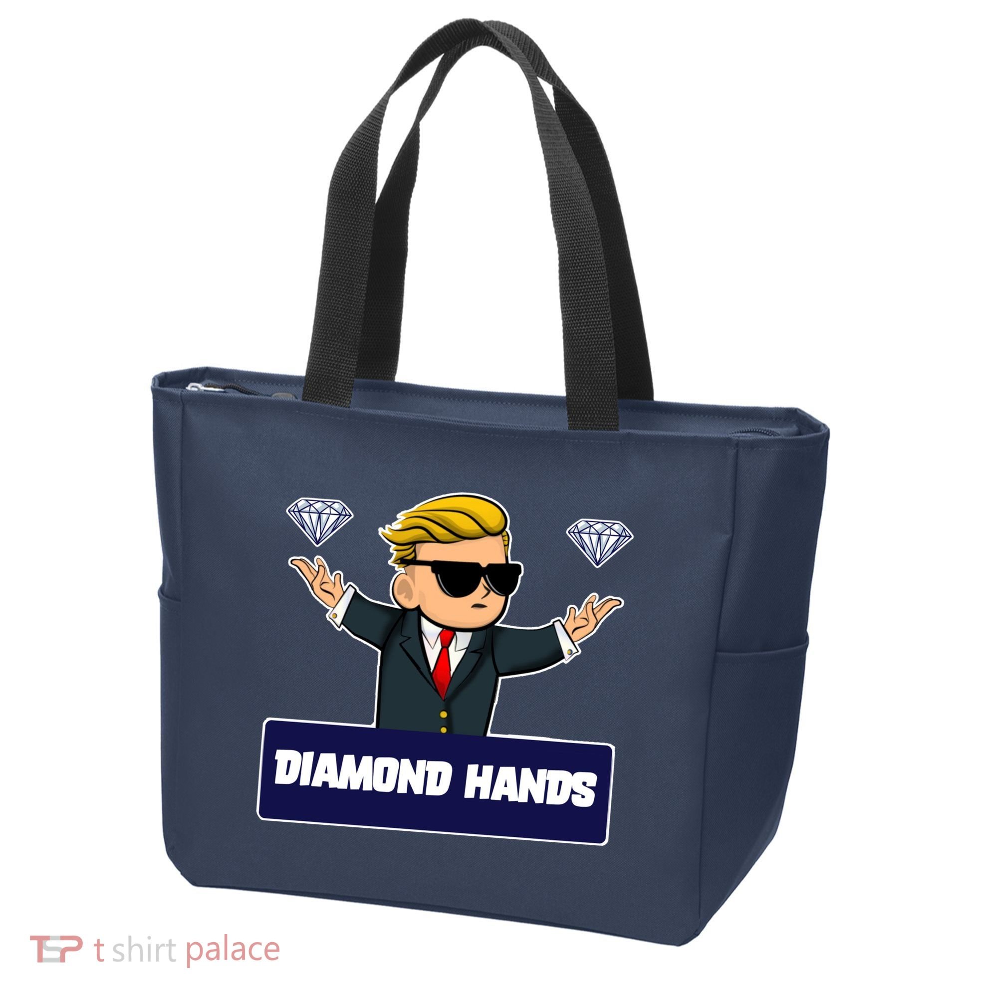 Wall Street Diamond Hands Tote Bag