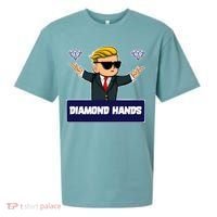 Wall Street Diamond Hands Sueded Cloud Jersey T-Shirt thumb 0