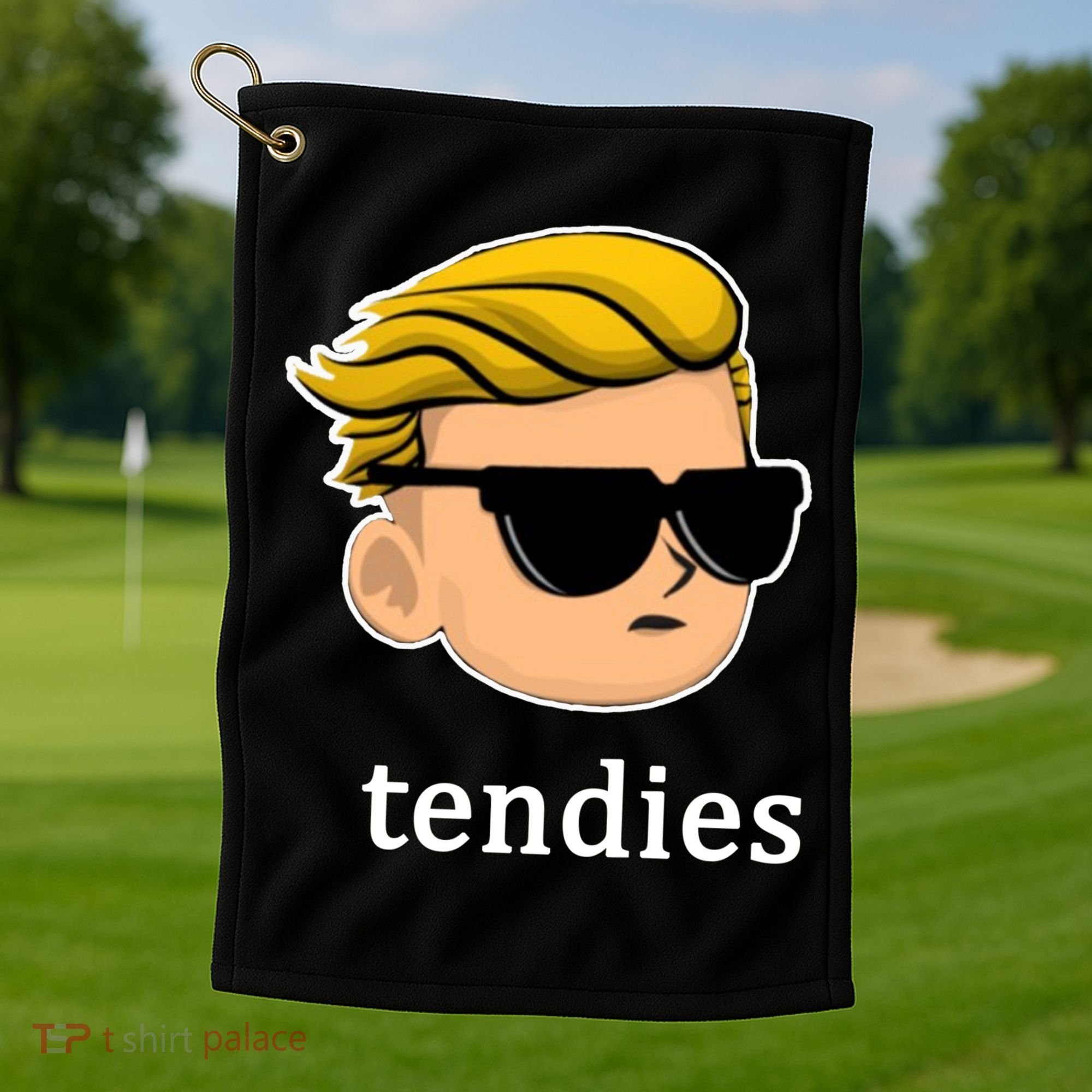 Wall Street Guy WSB Tendies Golf Towel