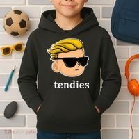 Wall Street Guy WSB Tendies Kids Hoodie thumb 2