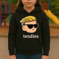 Wall Street Guy WSB Tendies Kids Hoodie thumb 3