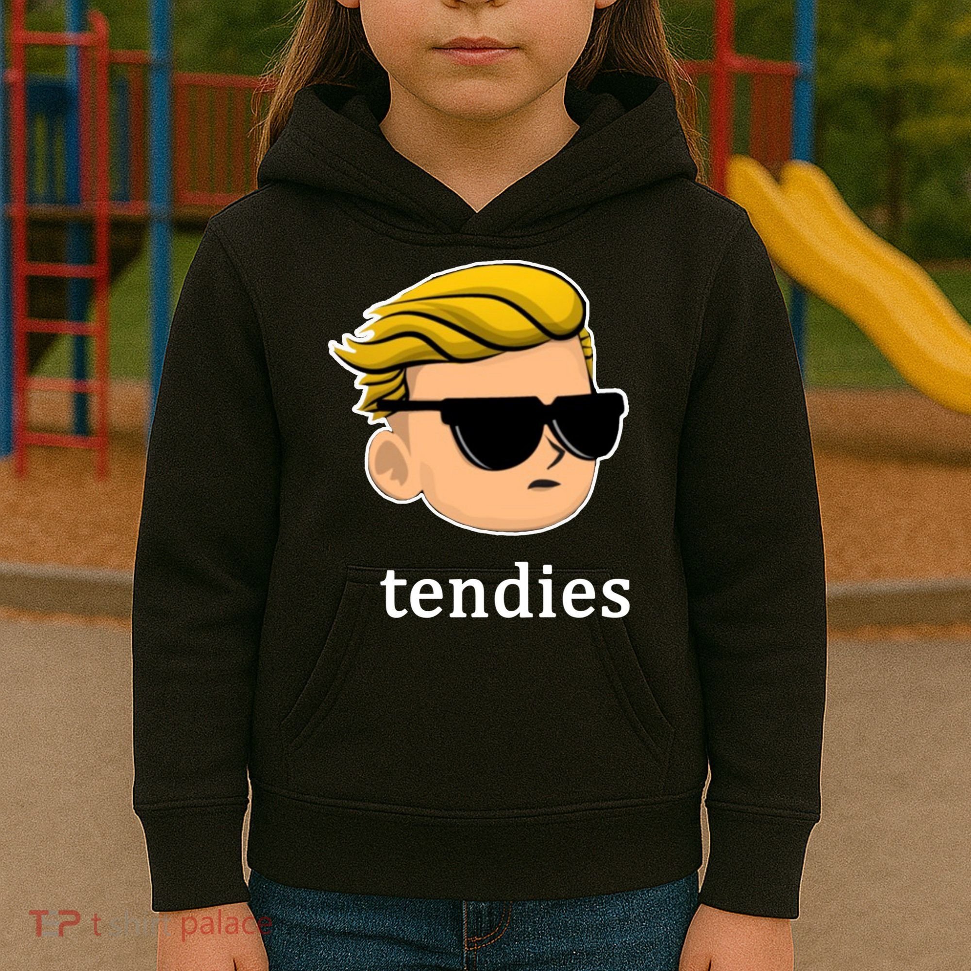 Wall Street Guy WSB Tendies Kids Hoodie