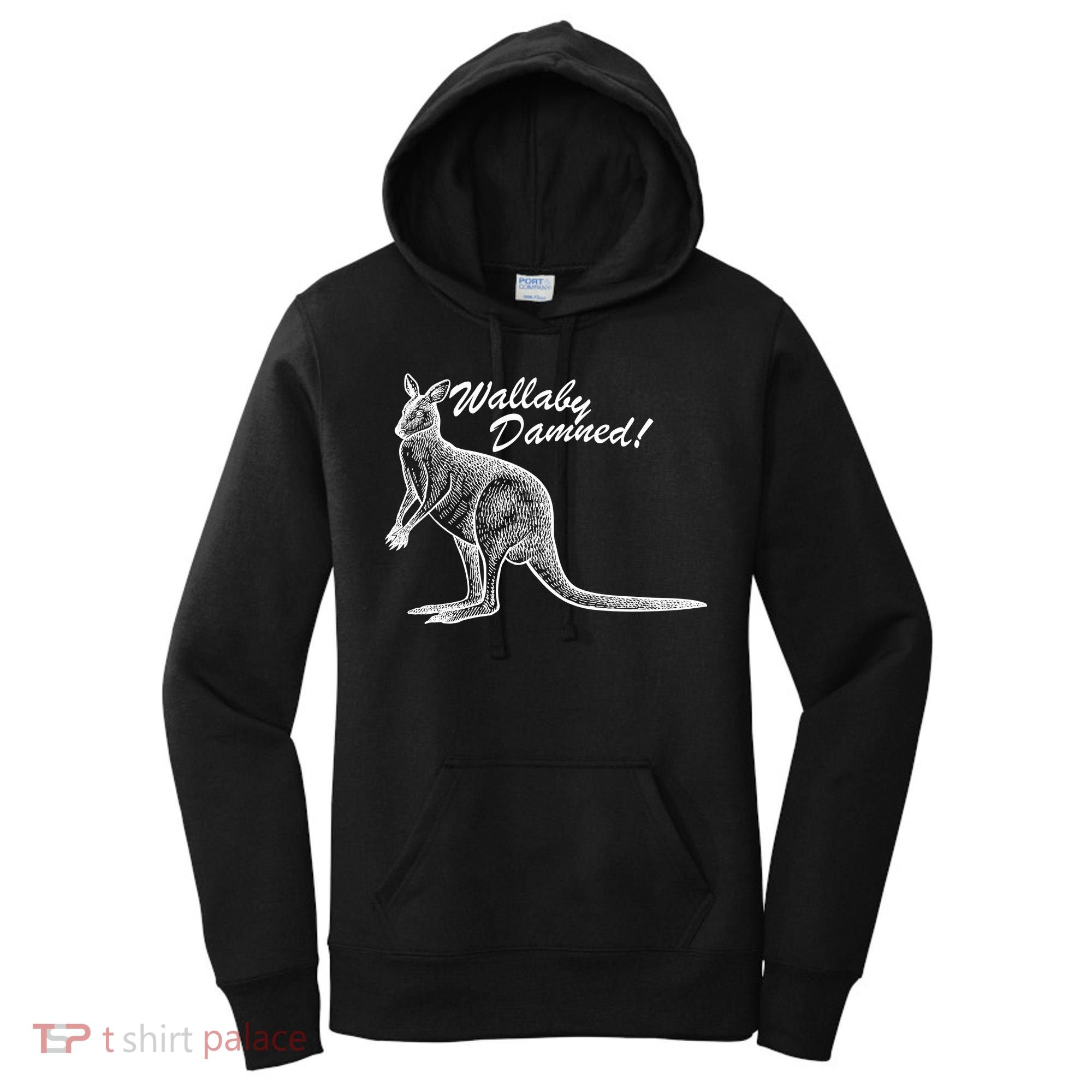 Wallaby Damned Women's Hoodie