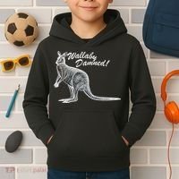 Wallaby Damned Kids Hoodie thumb 2