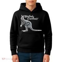 Wallaby Damned Kids Hoodie thumb 4