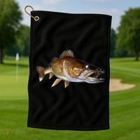 Walleye Golf Towel thumb 1