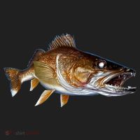 Walleye Golf Towel thumb 3