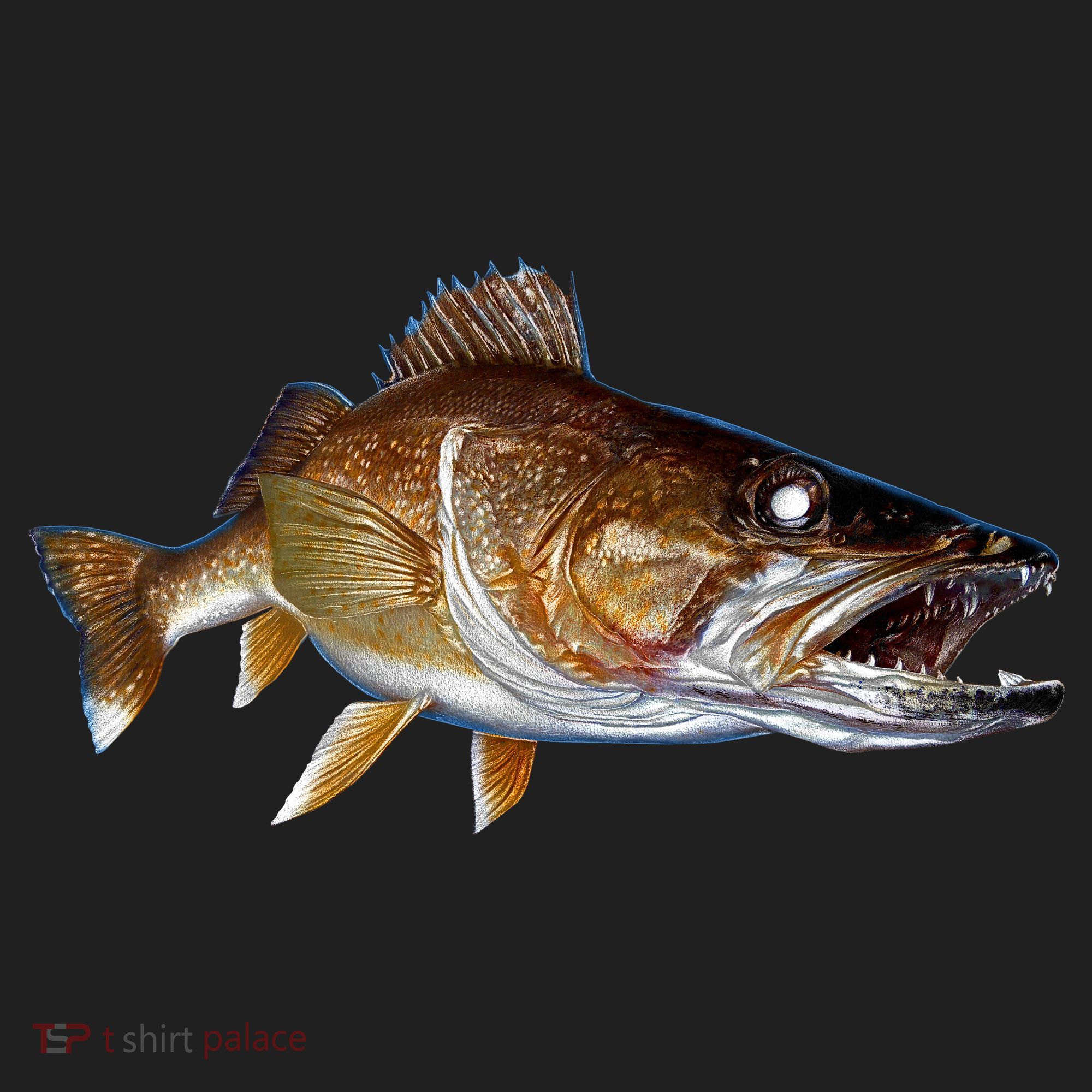 Walleye Golf Towel
