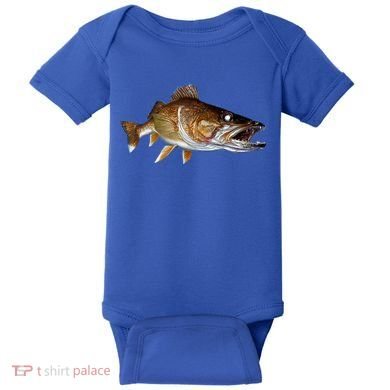Walleye Baby Bodysuit
