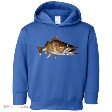 Walleye Toddler Hoodie