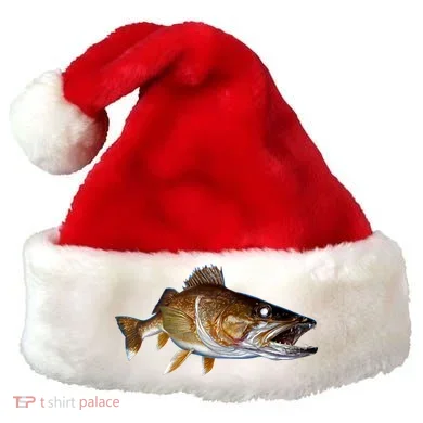 Walleye Santa Hat