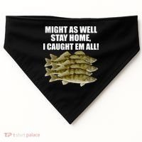 Walleye Caught Em All USA-Made Doggie Bandana thumb 0