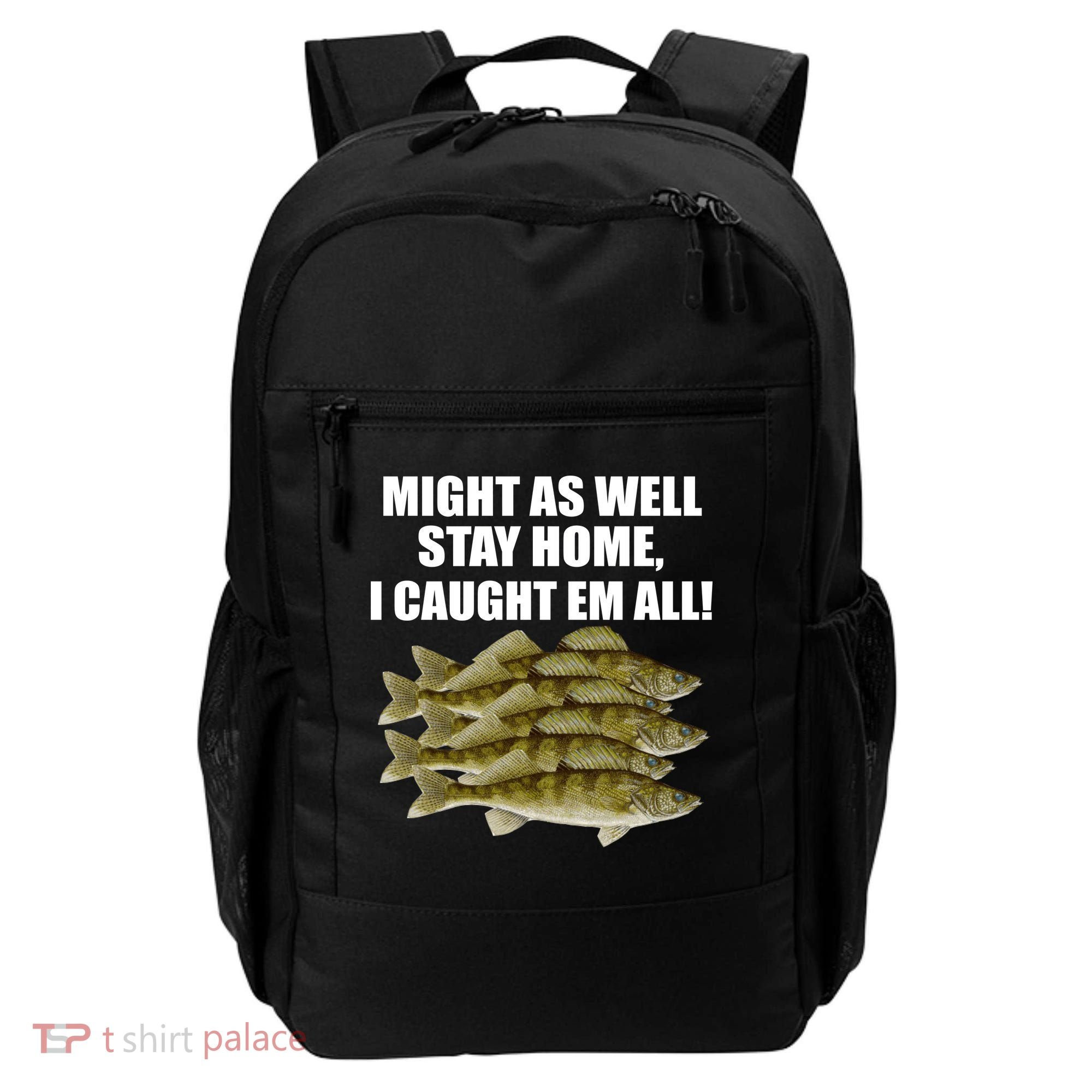Walleye Caught Em All Backpack