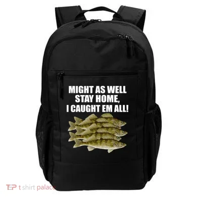 Walleye Caught Em All Backpack