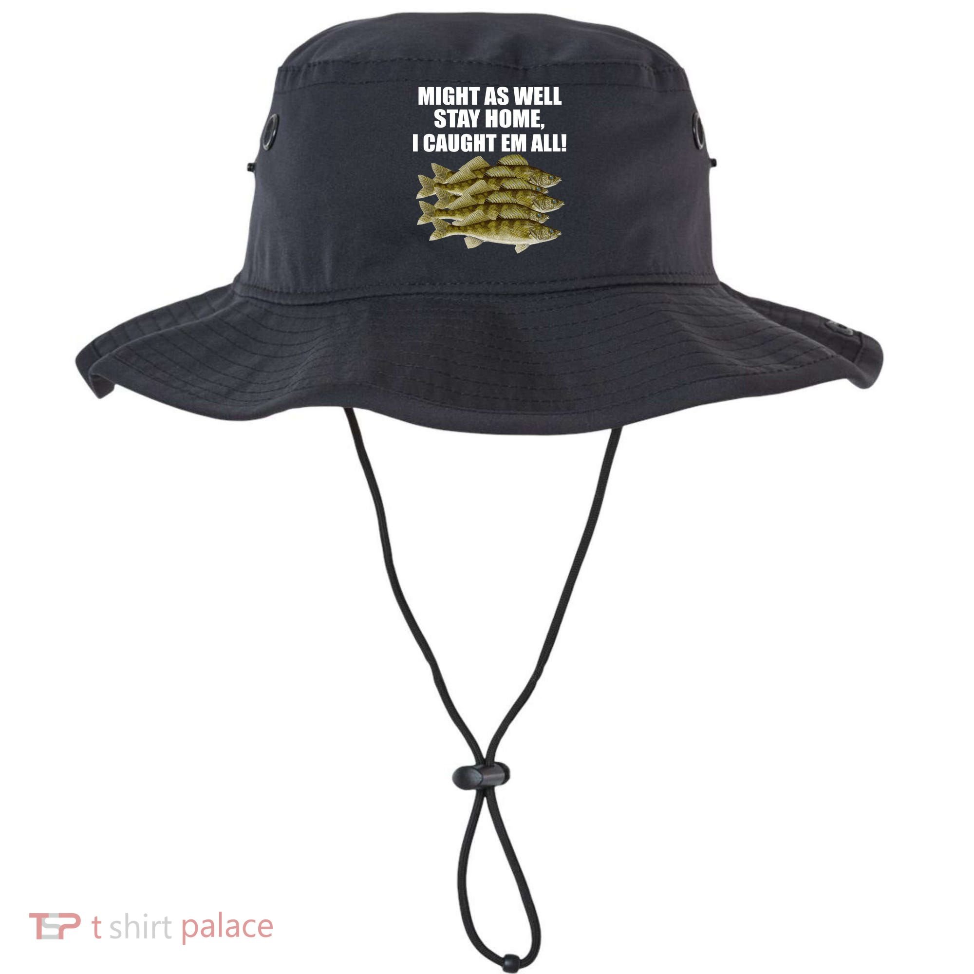 Walleye Caught Em All Bucket Hat