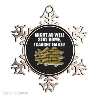 Walleye Caught Em All Ornament