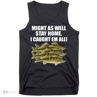 Walleye Caught Em All Tank Top