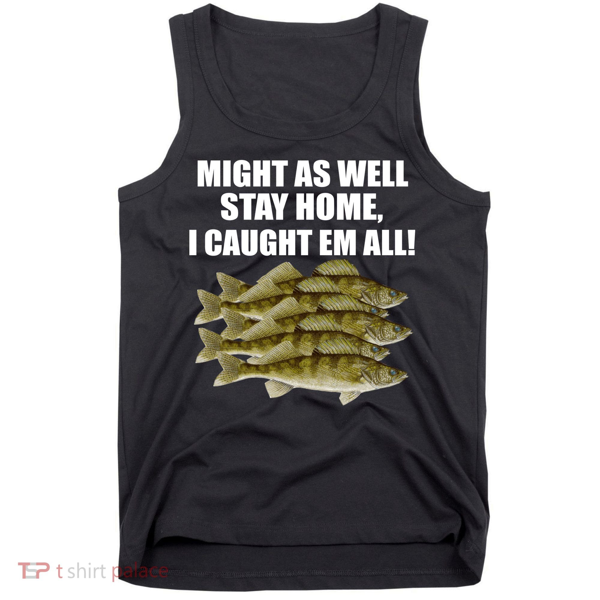 Walleye Caught Em All Tank Top