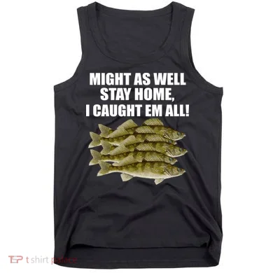 Walleye Caught Em All Tank Top