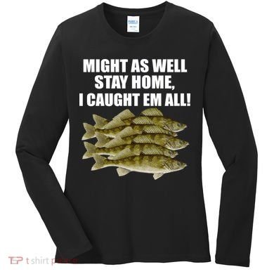 Walleye Caught Em All Women's Long Sleeve Shirt