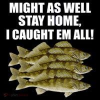 Walleye Caught Em All Kids Sweatshirt thumb 2