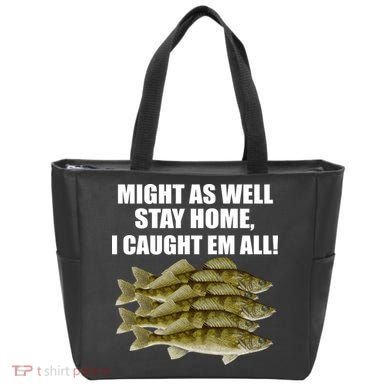 Walleye Caught Em All Tote Bag