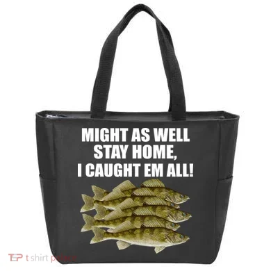 Walleye Caught Em All Tote Bag