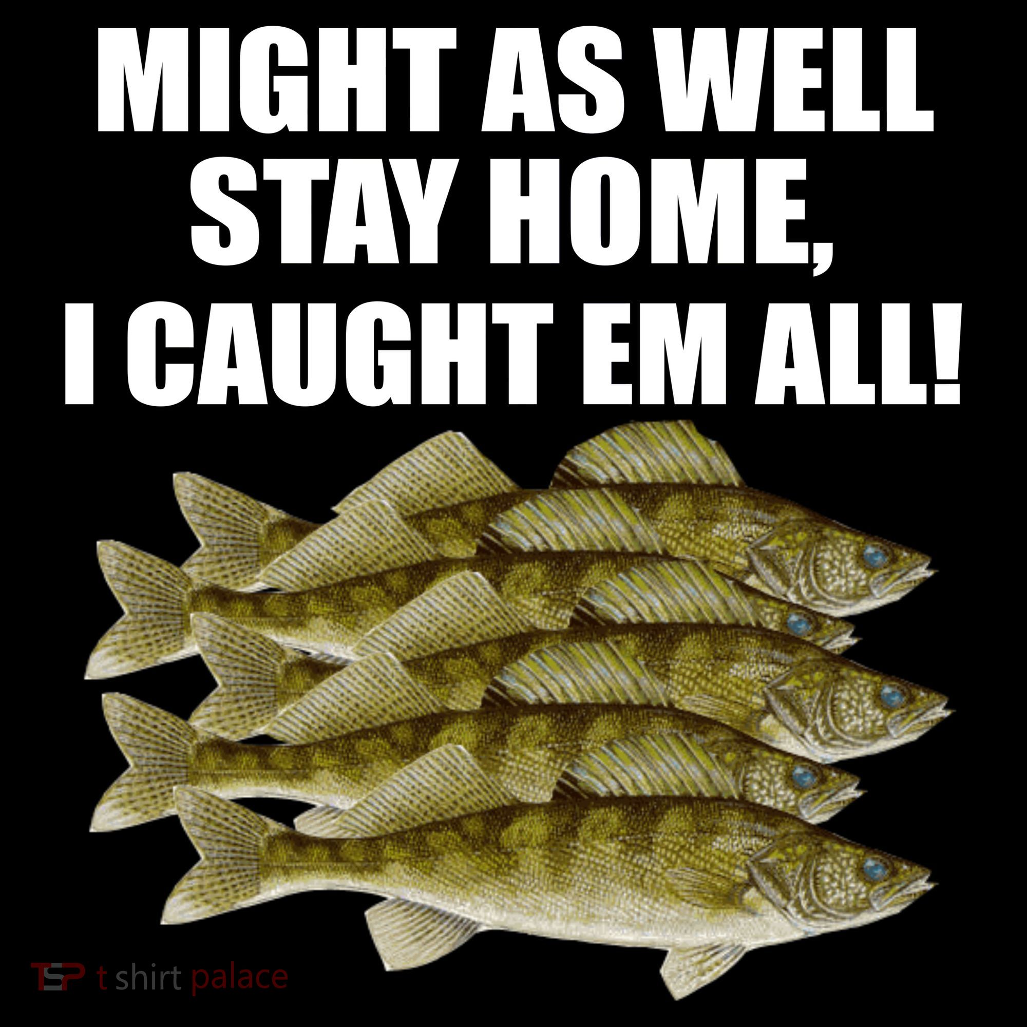 Walleye Caught Em All Tote Bag