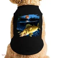 Walleye Moon Light Doggie Tank thumb 0
