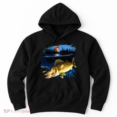 Walleye Moon Light Hoodie